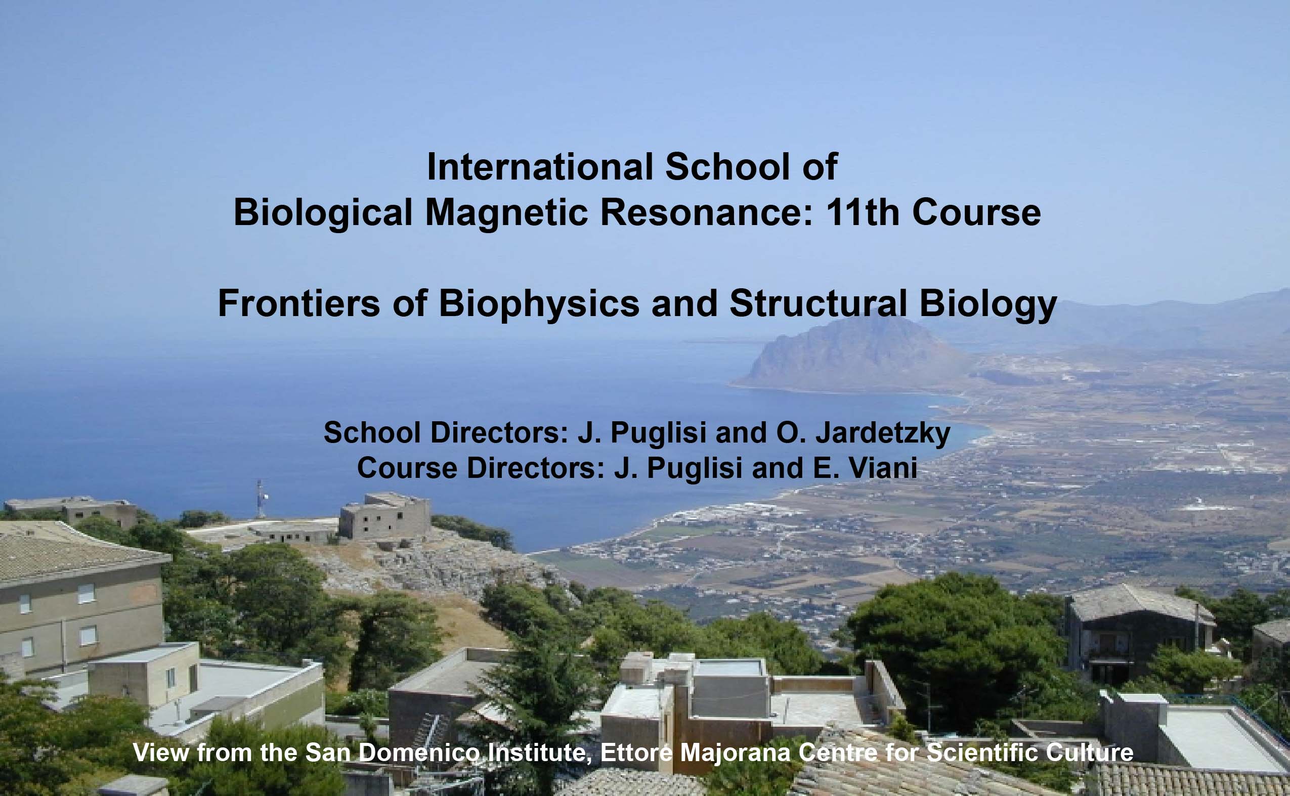 Erice 2012 banner